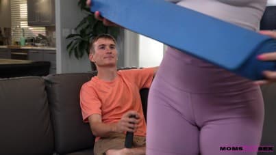 
mommy's teasing makes it hard