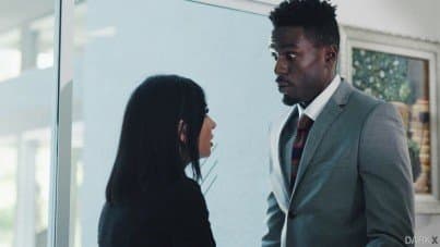 
wild lady prefers blacks