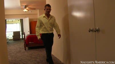 
Audrey Bitoni in the foam