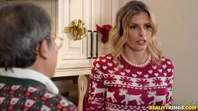 
magical Christmas family fuck