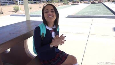 
dirty schoolgirl is happy to be fucked hard