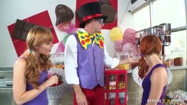 
Brazzers - Marie McCray and Dani Jensen - The LolliCock Shop