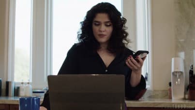 
breaching through her firewall