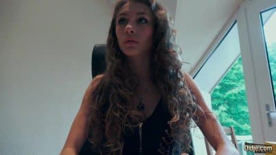 
horny girl seduces grandpa