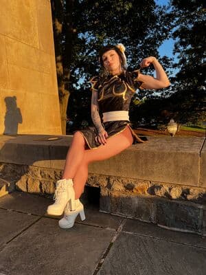 Click to view full size Amber The Valkyrie Nude Leaks 6 Photos