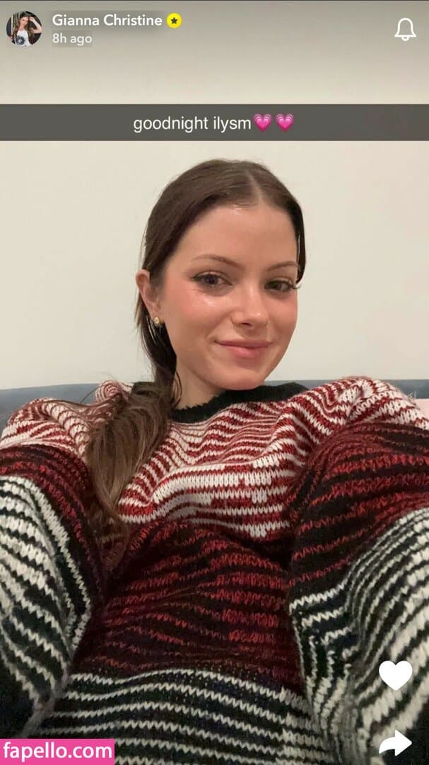 Click to view full size Gianna Christine Nude Leaks 3 Photos