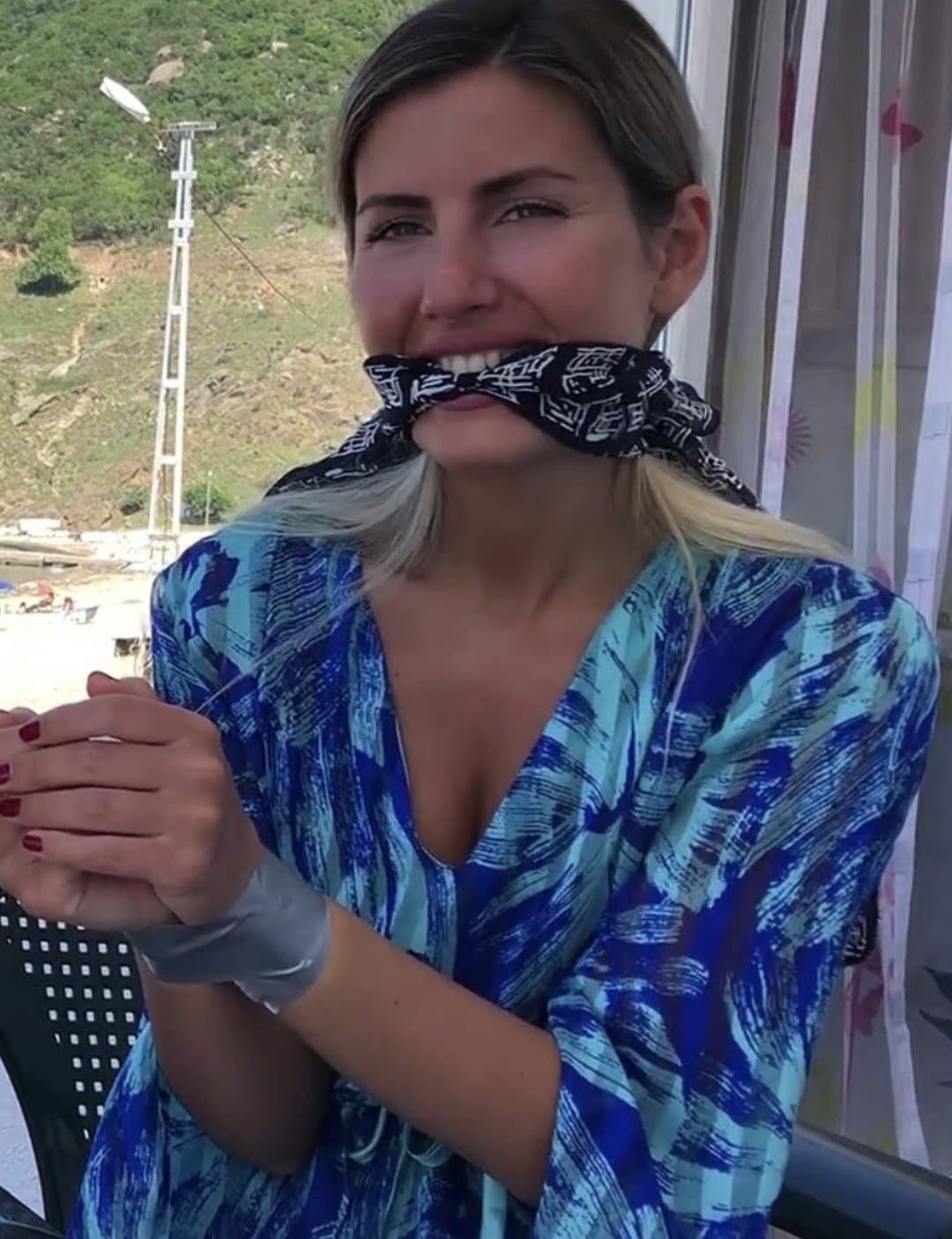 Click to view full size WHITE SLAVE GIRLS IN BONDAGE! TOTALLY HELPLESS AND SILENT!