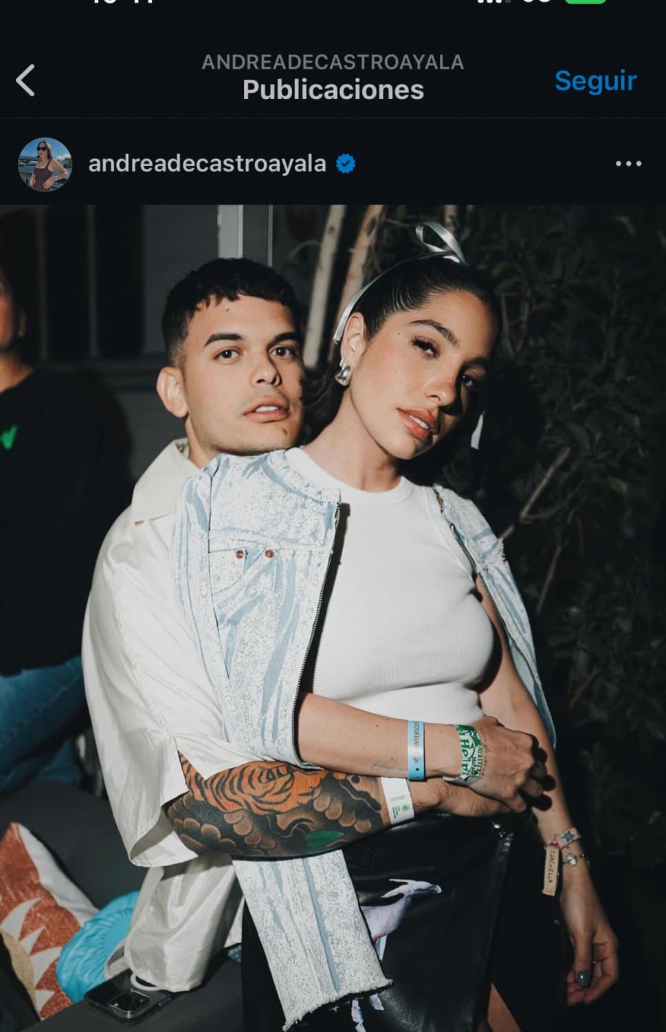 Click to view full size Andrea De Castro Font | Esposa de Raymond Ayala Jr Hijo de Daddy Yankee