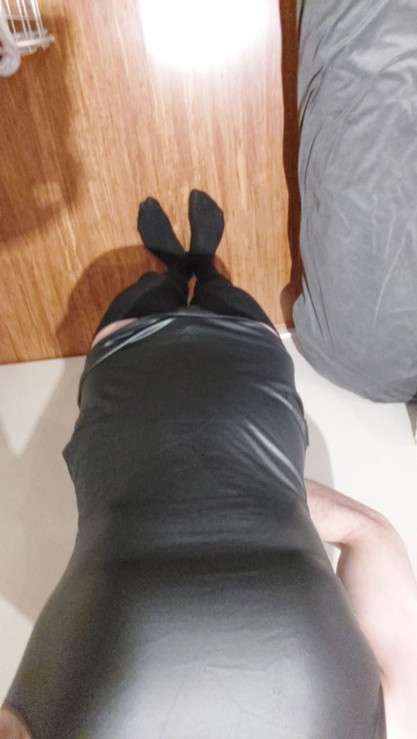 Click to view full size Sissy Lucy Belle shows off her new clothes like a slut