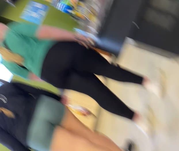 Click to view full size 2 Big Booty Sluts Creeped On At Gas Station Creepshots