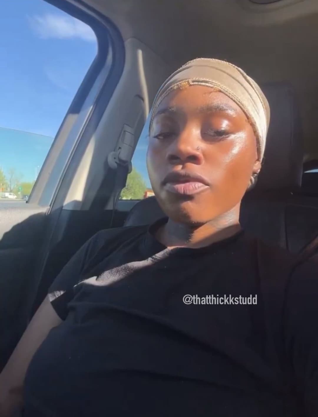 Click to view full size THICK STUD black Big booty Dyke lesbian tomboy