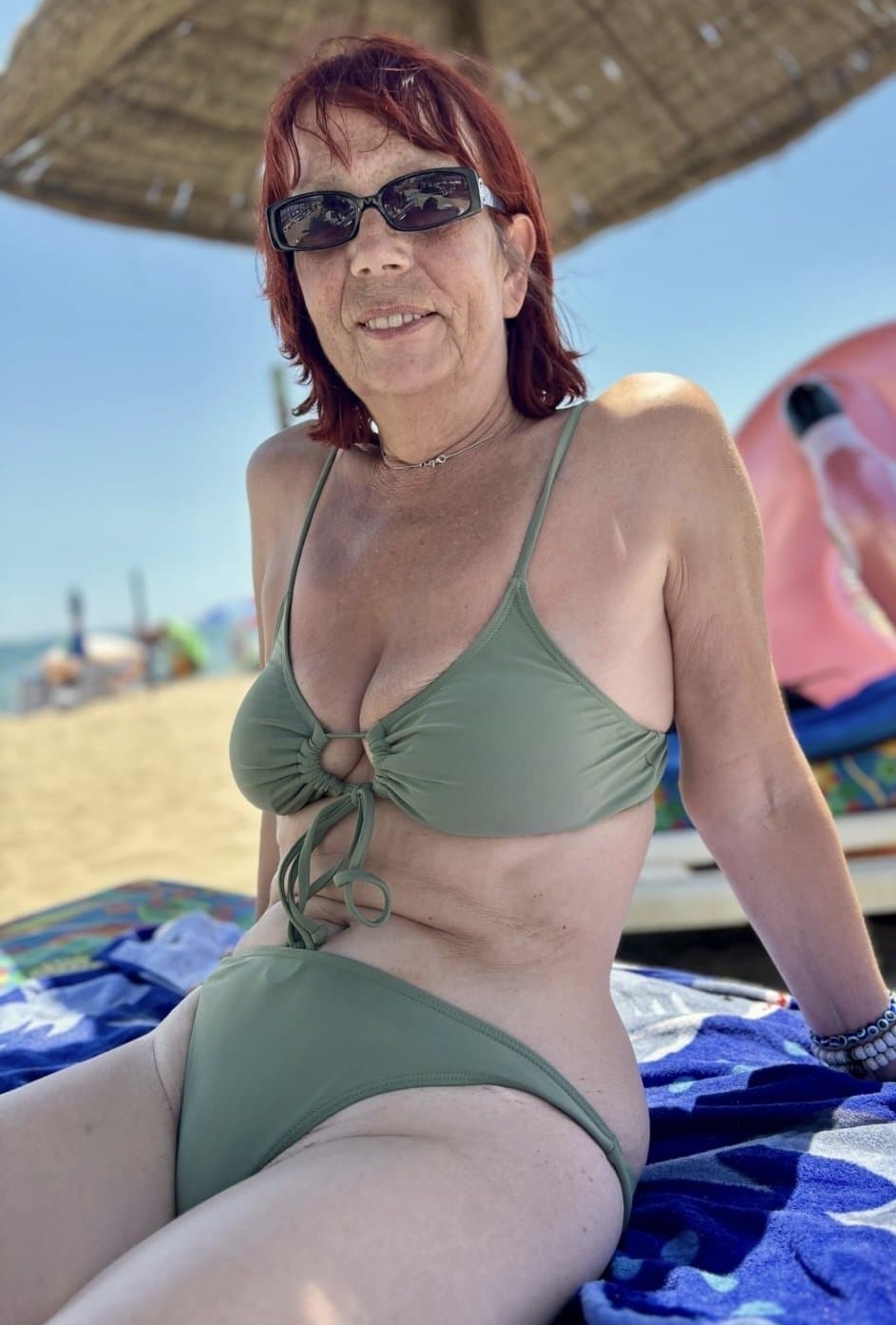 Click to view full size Hot Gilf Granny Dressed Undressed and Posing