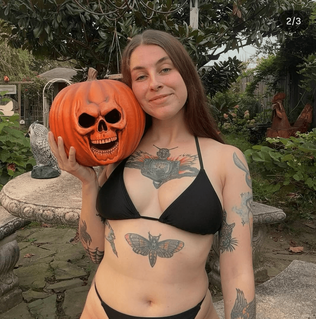 Click to view full size Great thick ass on this stupid slut. She barely smiles tho. Maybe a dick in her mouth will fix that.