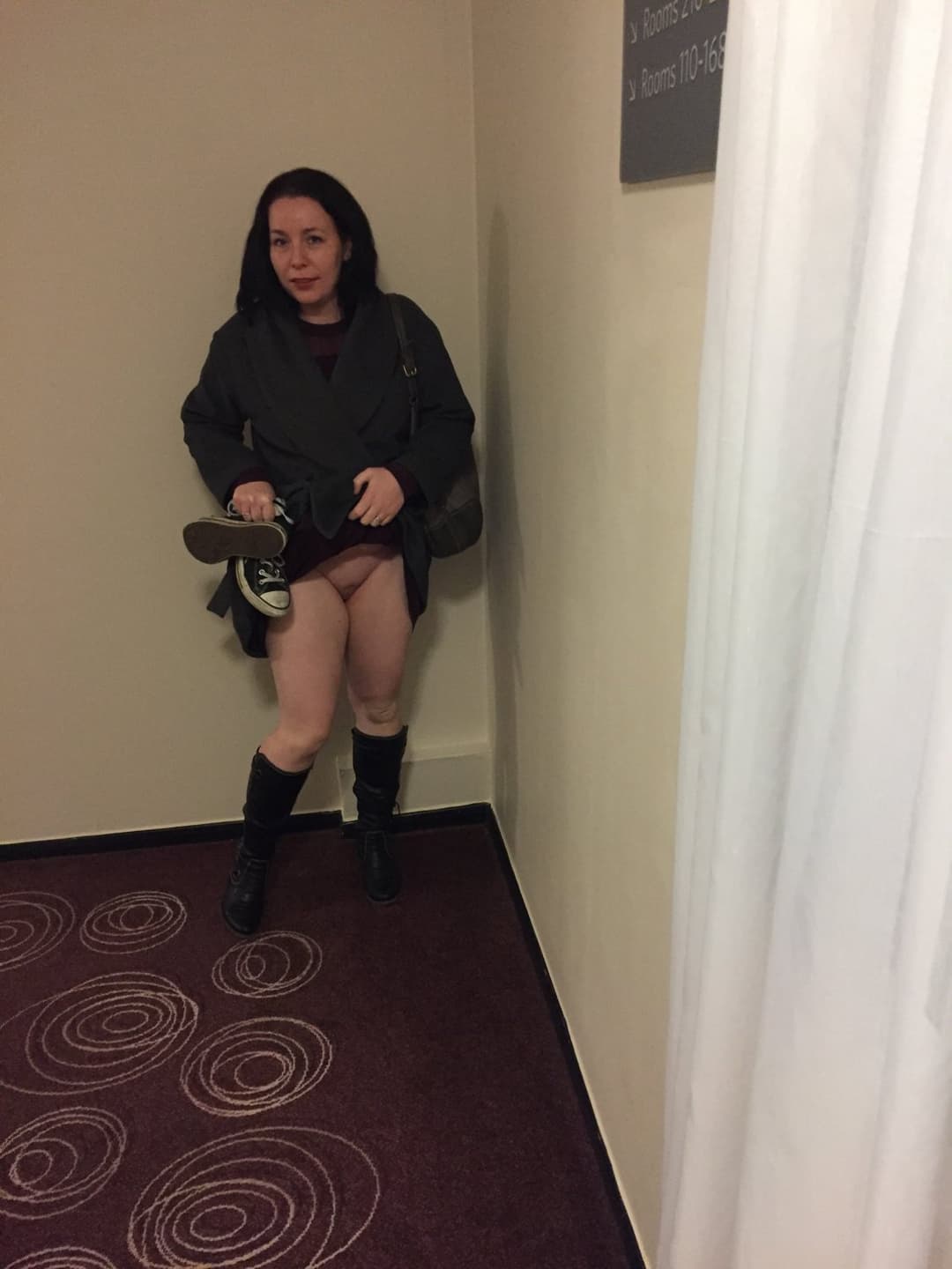 Click to view full size Hannah going to meet bulls