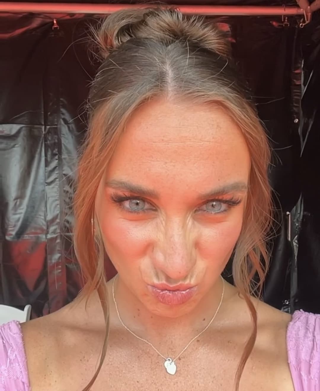 Click to view full size Taylor Heise needs cock on her face. Would suck some mean cock and take a good facial