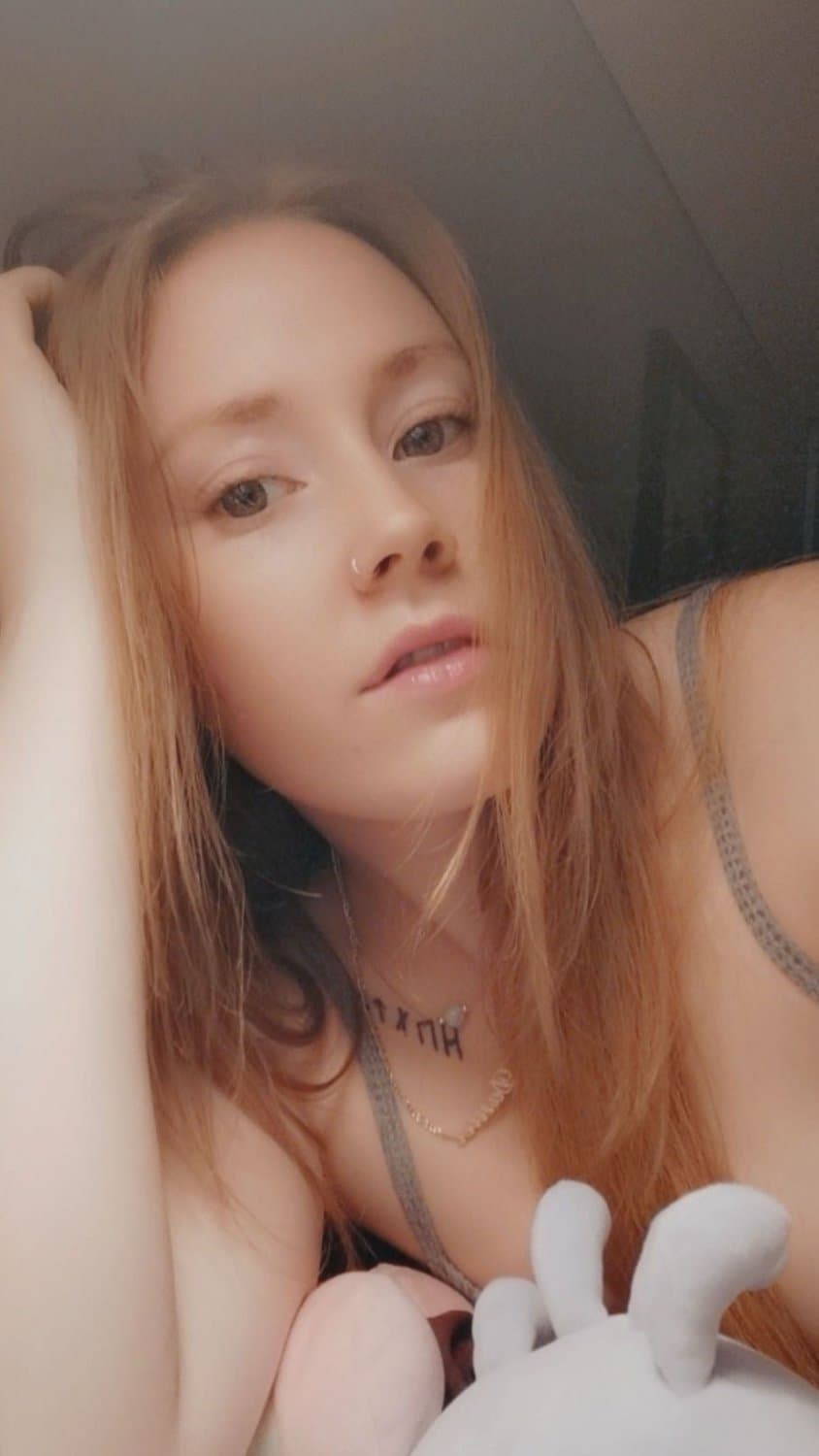 Click to view full size Cute redhead wears diapers for “anxiety”