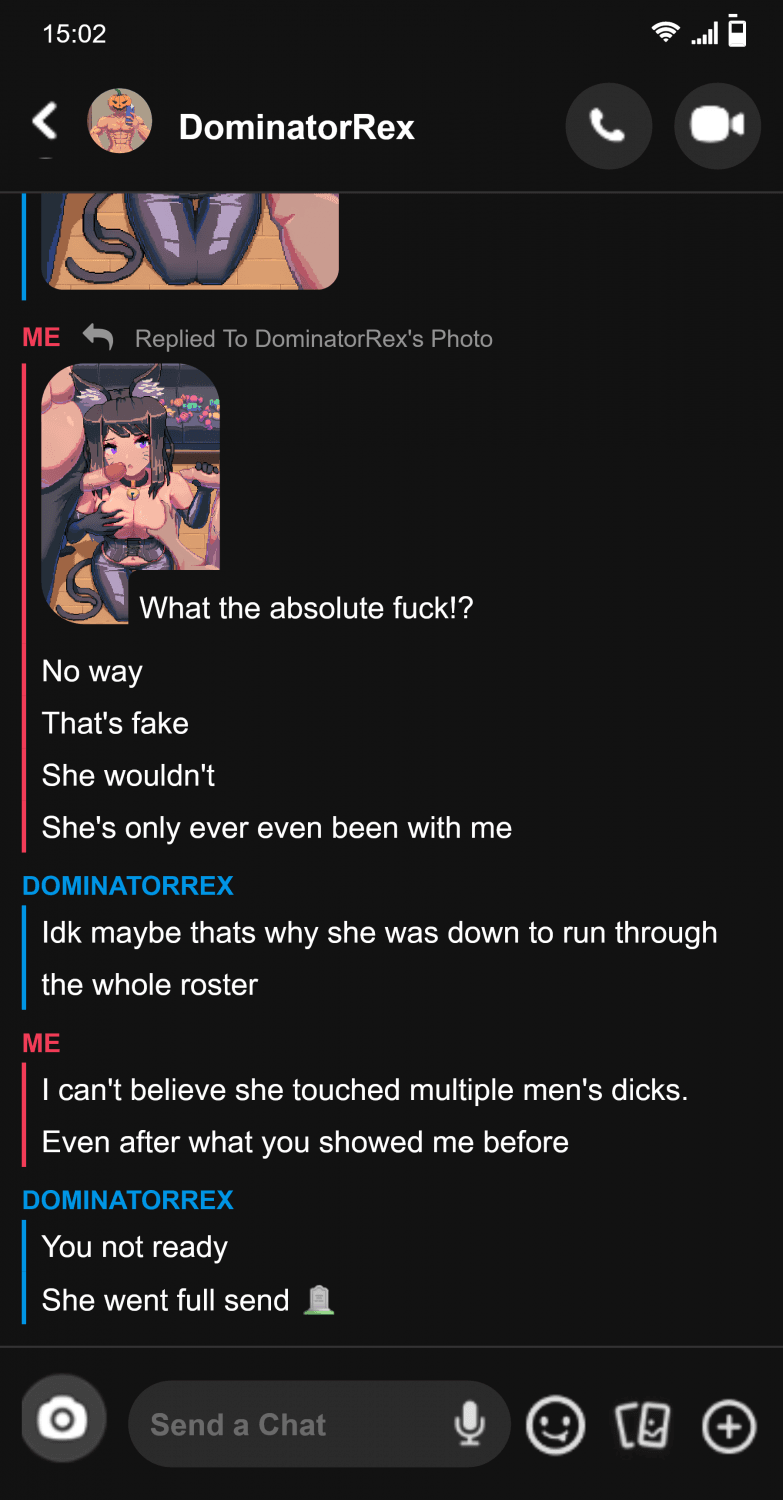 Click to view full size My girlfriend went to a Halloween frat party (3/3)