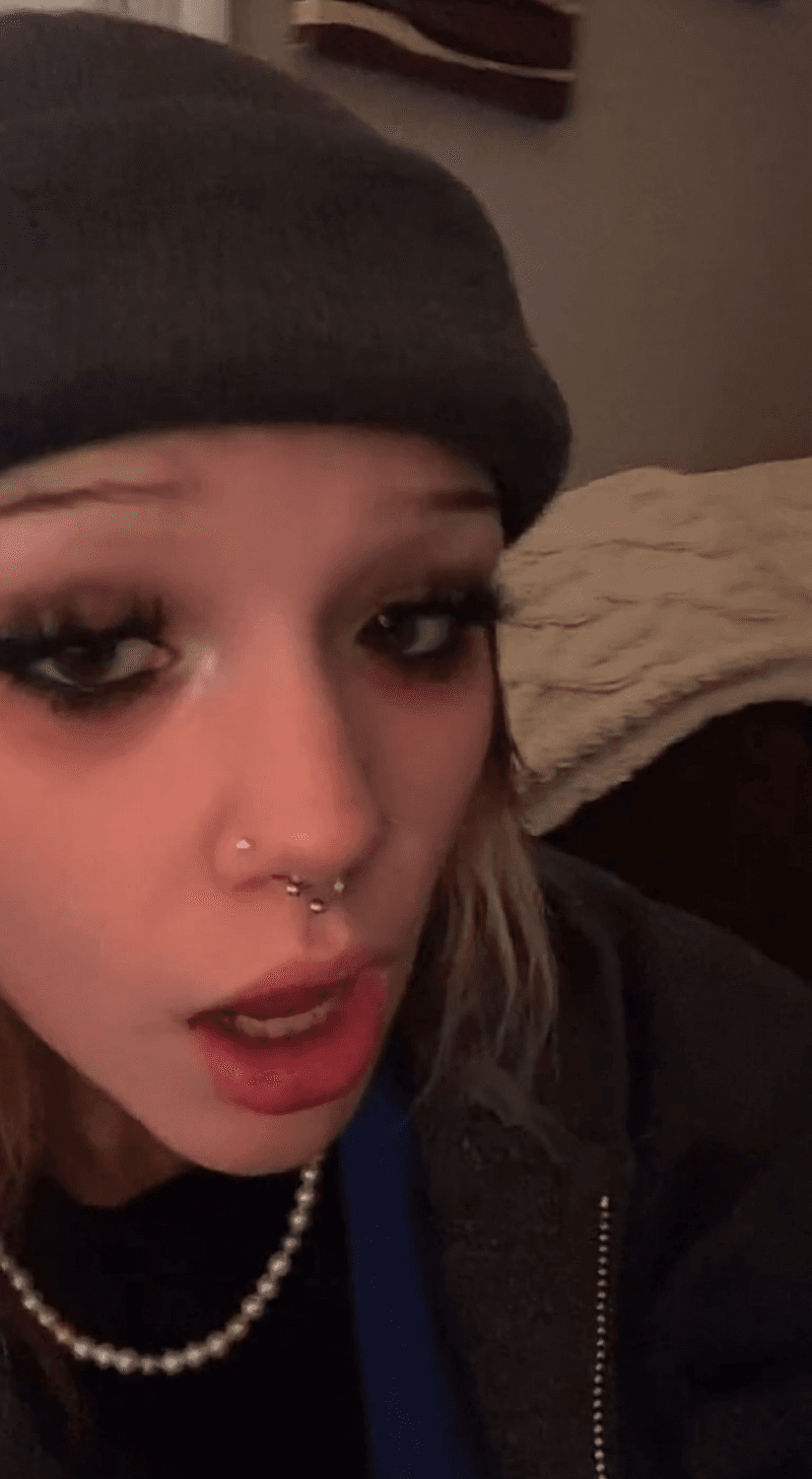 Click to view full size sexy petite emo teen leaked 18 yo – amateur alt college goth