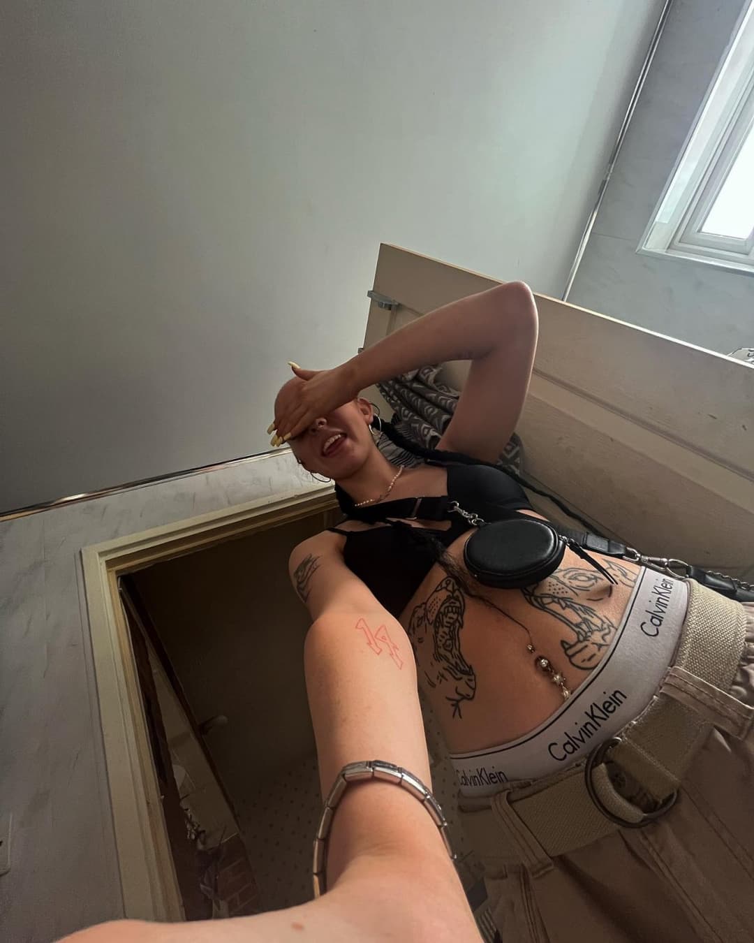 Click to view full size IG slut Ebra (21) IRL submitted, tattoed goondoll