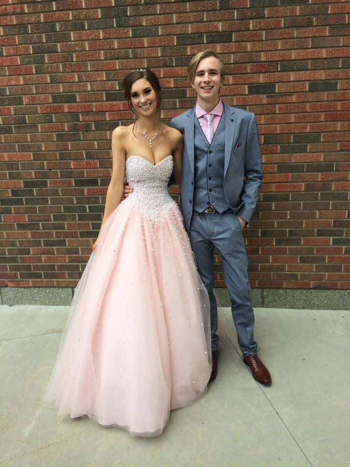 Click to view full size Busty graduation throwback