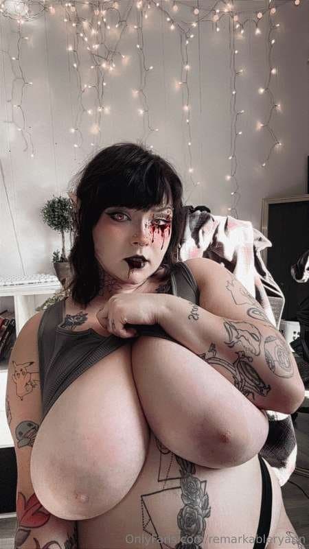 Click to view full size Remarkable BBW Goth Babe