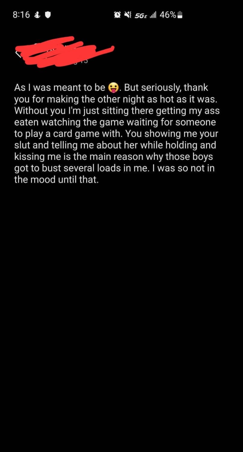 Click to view full size SHARED SLUT (Add my girls Snap ?- Krissytinna07 or DM me for more)