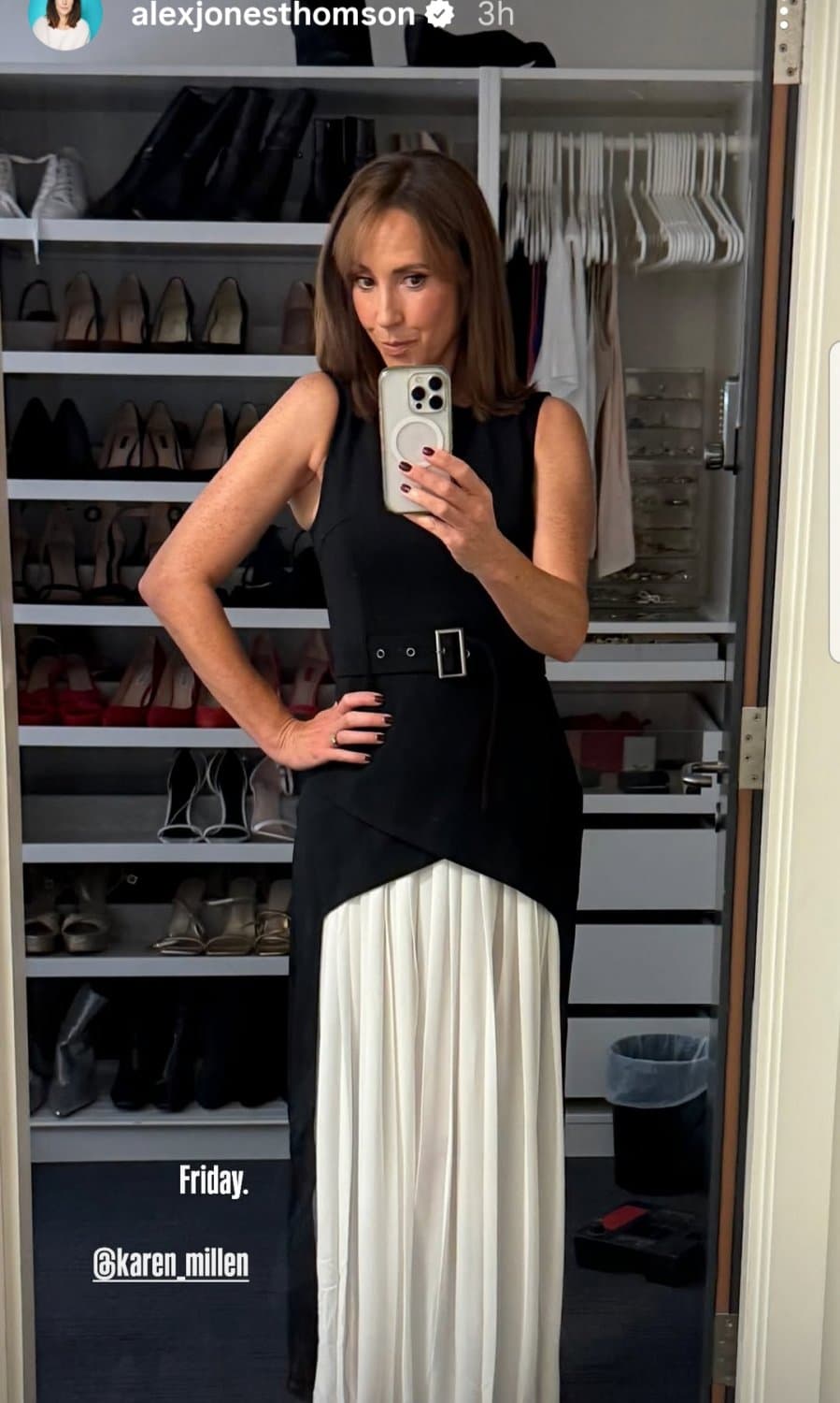 Click to view full size Busty TV presenter Alex Jones. Part 8