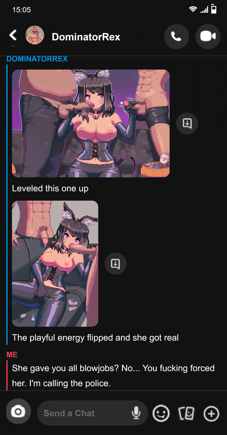 Click to view full size My girlfriend went to a Halloween frat party (3/3)