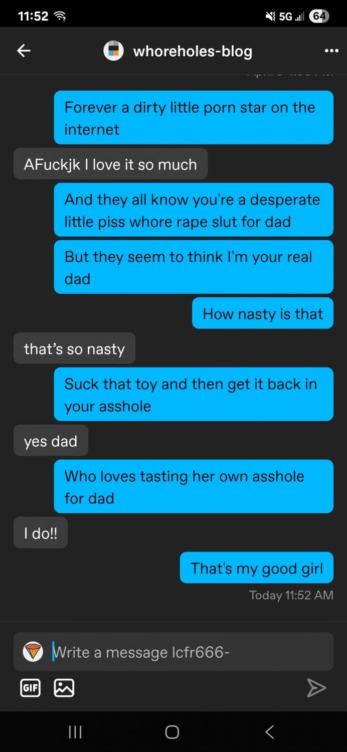 Click to view full size My porn star daughter whoreholes-blog playing with her new toy and her piss