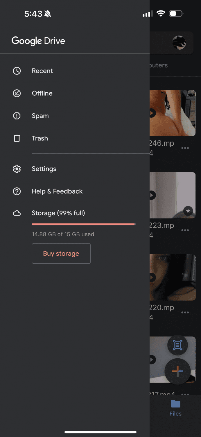 Click to view full size 11 google drives. 10-15 gb each one