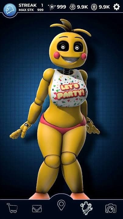 Click to view full size Toy chica e roxy