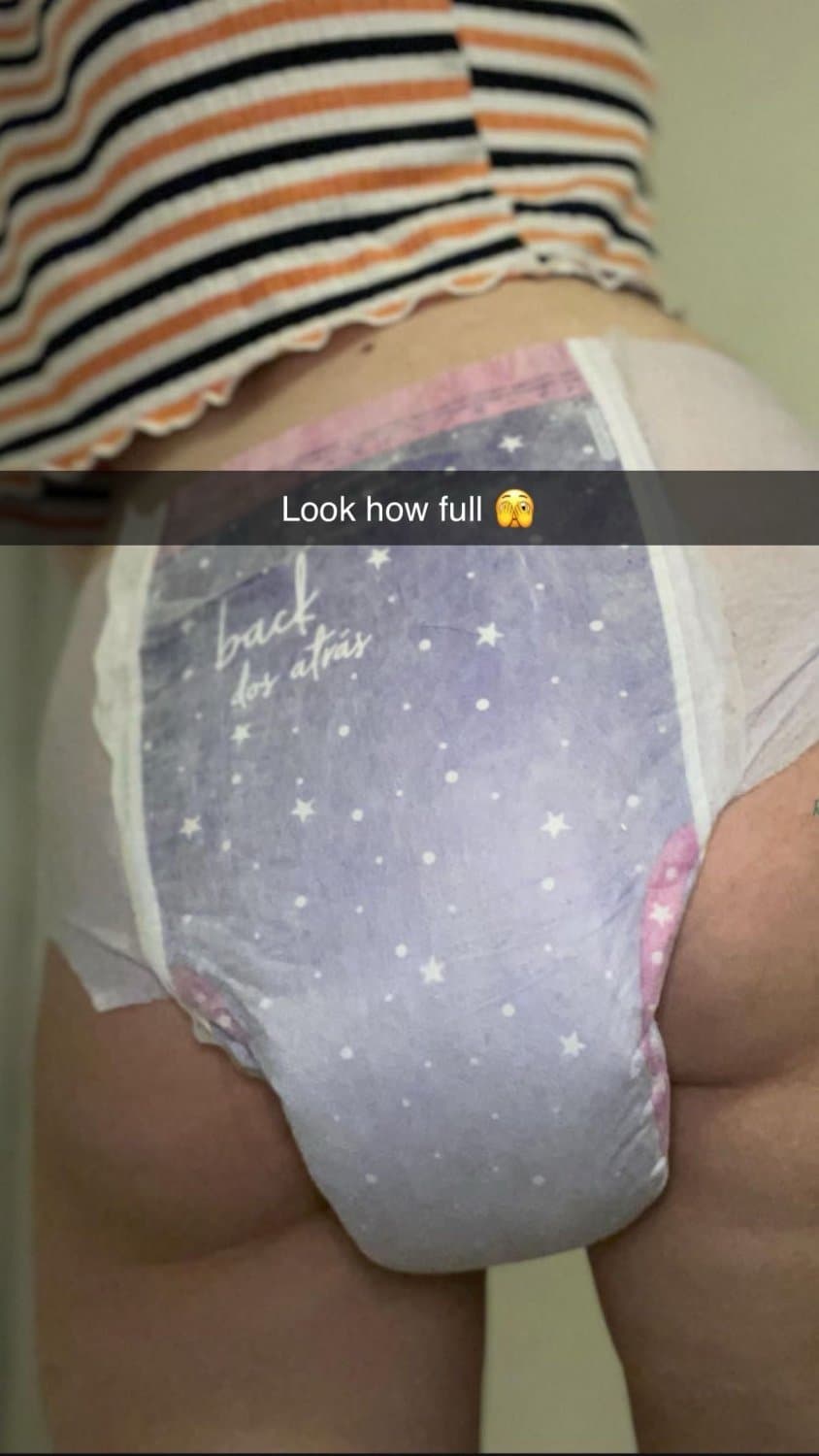 Click to view full size Shy emo girl secretly wears diapers