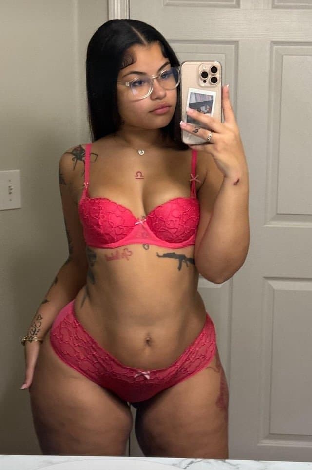 Click to view full size Half black and half white curvy cutie