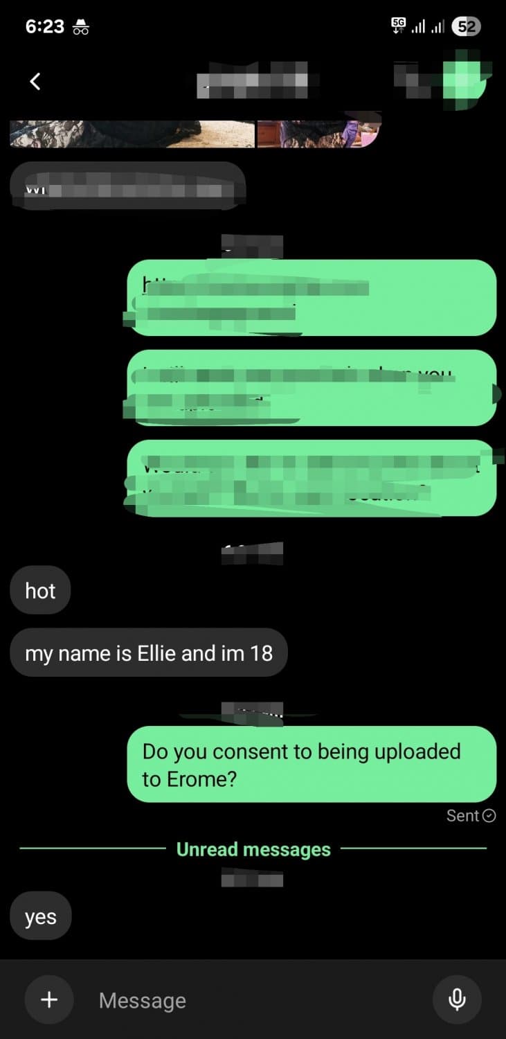 Click to view full size Ellie 18, has requested to be uploaded