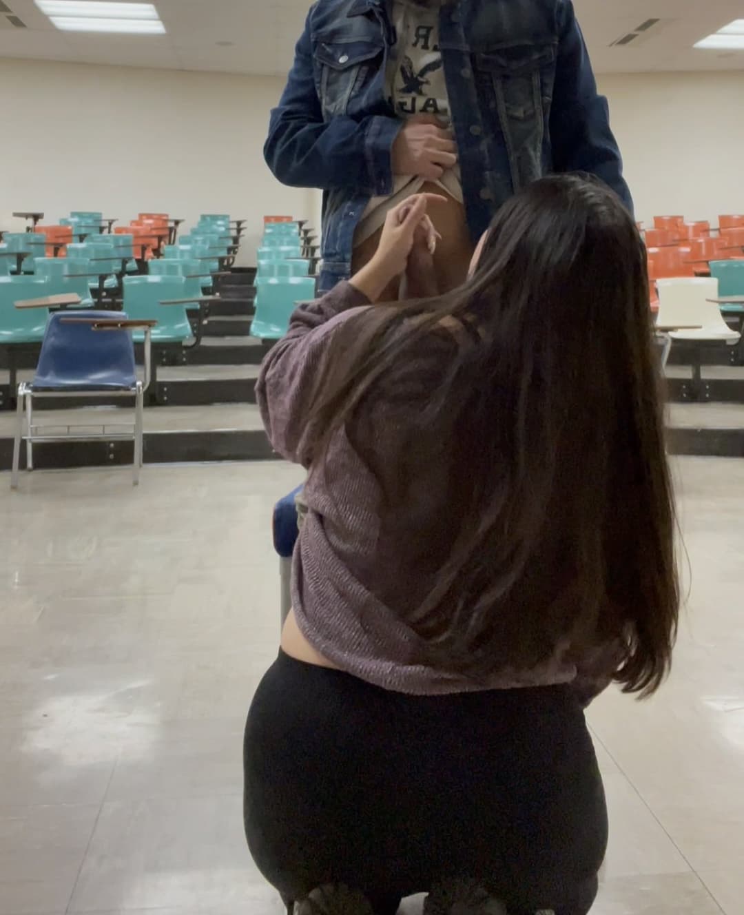 Click to view full size Caught having sex in class