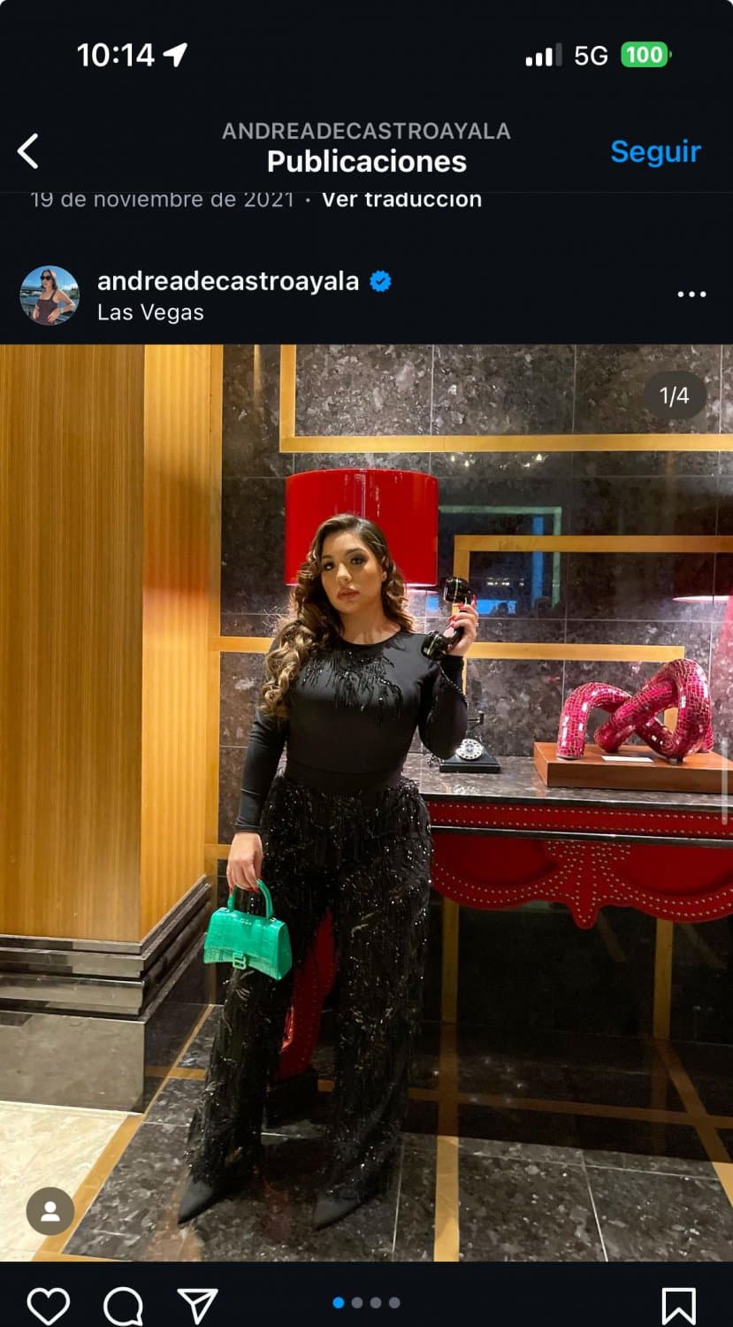 Click to view full size Andrea De Castro Font | Esposa de Raymond Ayala Jr Hijo de Daddy Yankee