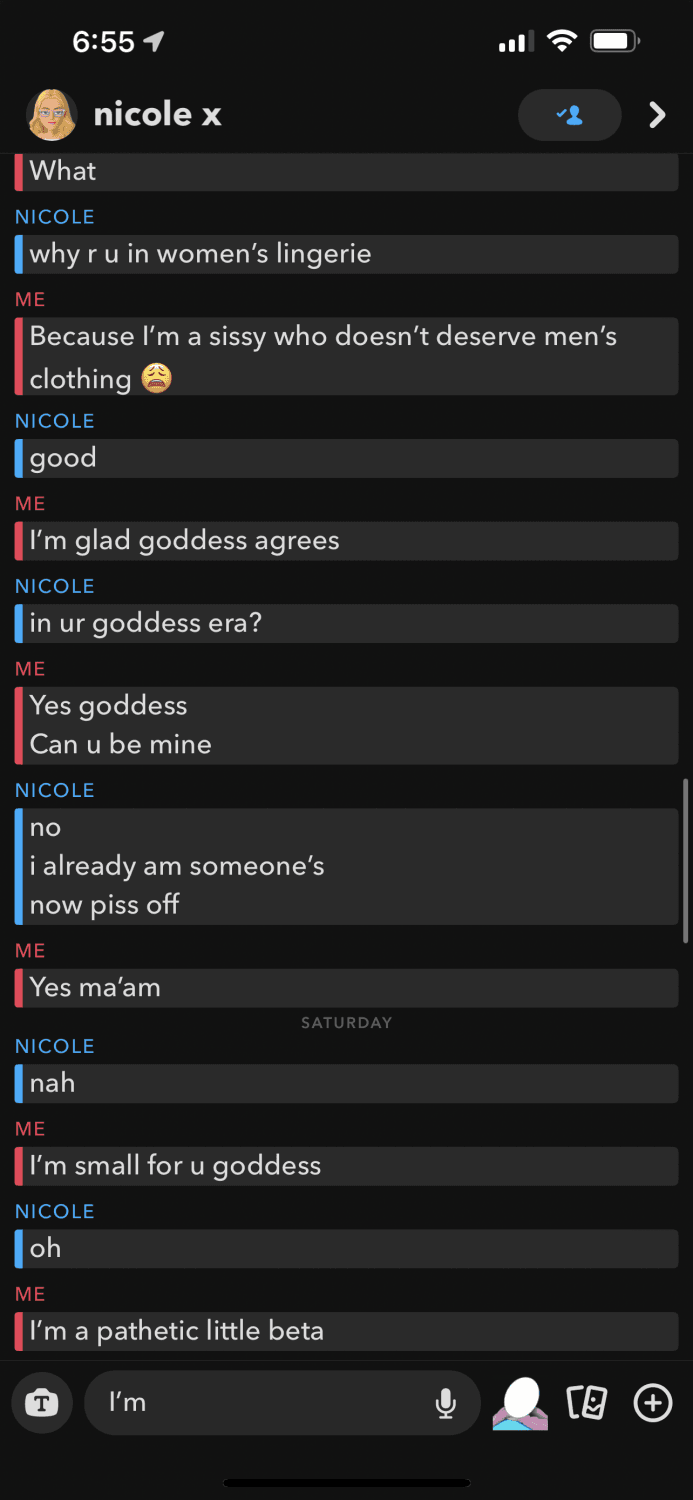 Click to view full size aussie wb chats w black goddess on snap