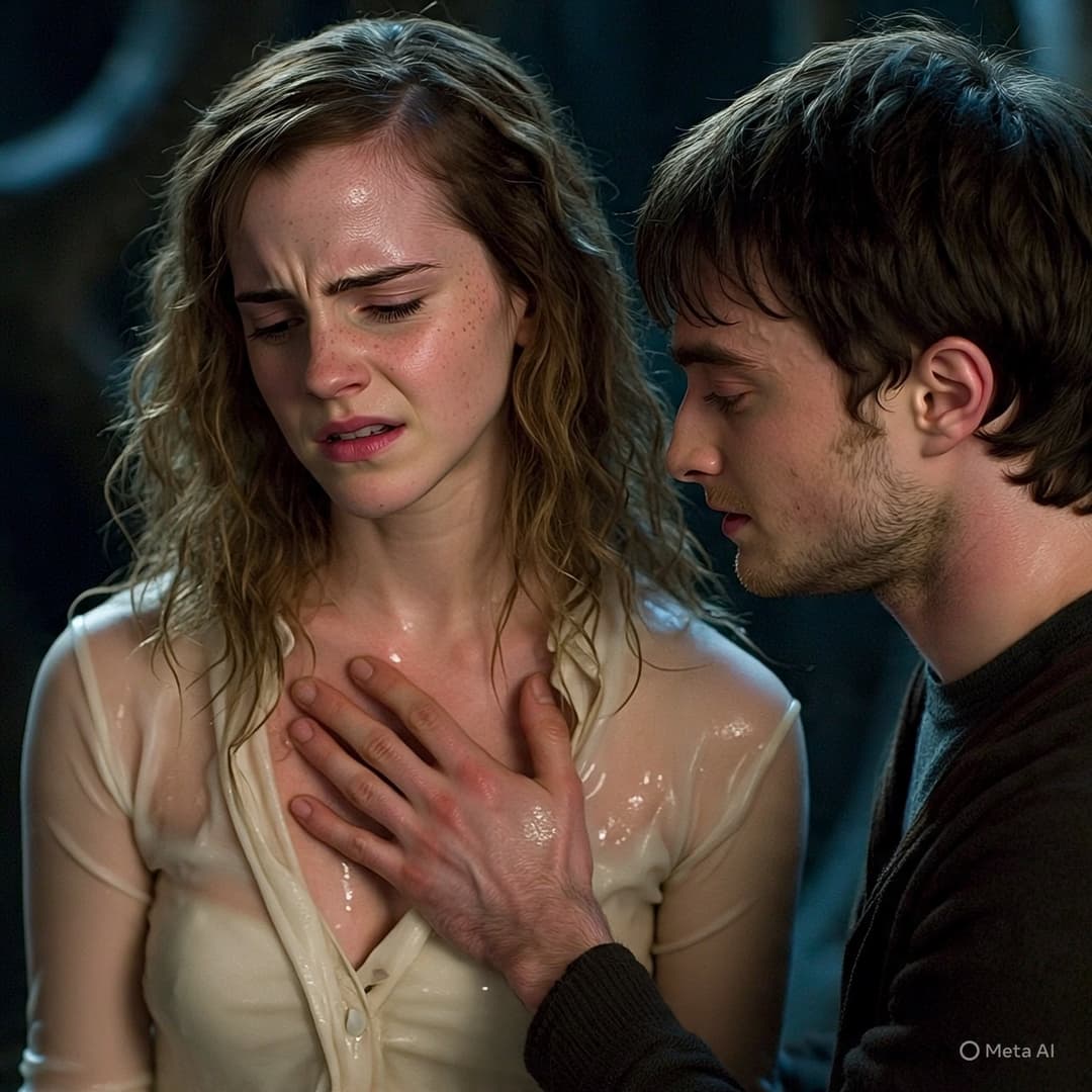 Click to view full size Harry helps Hermione (Harry ajuda Hermione)