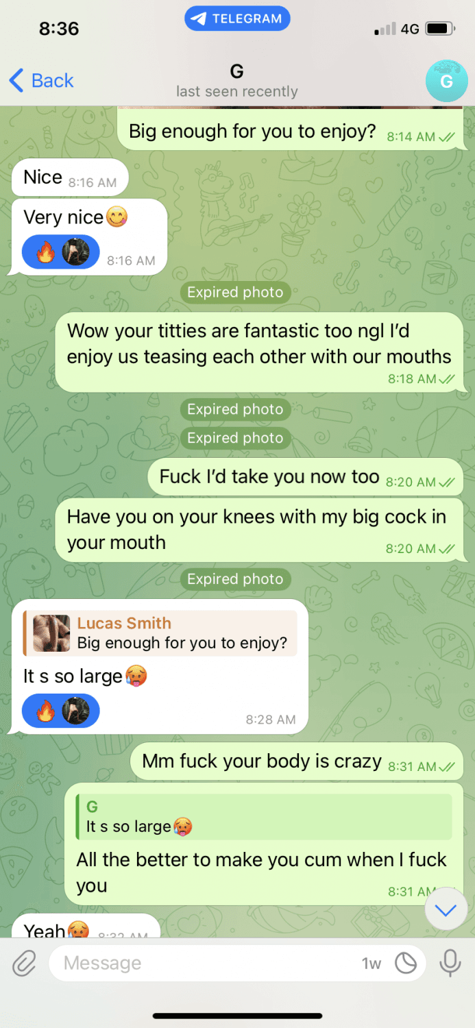 Click to view full size Cheating gf loyalty test fail kik lucass_43210 to test your girl