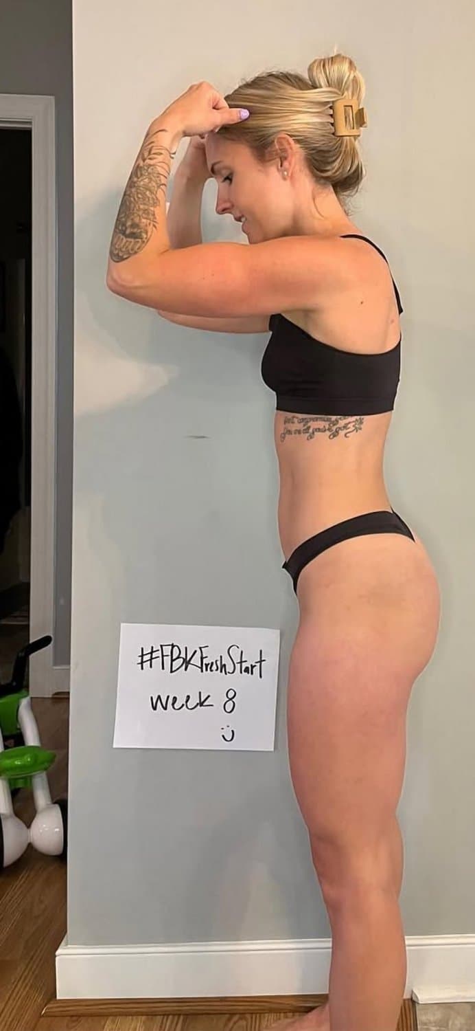 Click to view full size Gorgeous fit wife and mom. Tell me what you think of her.