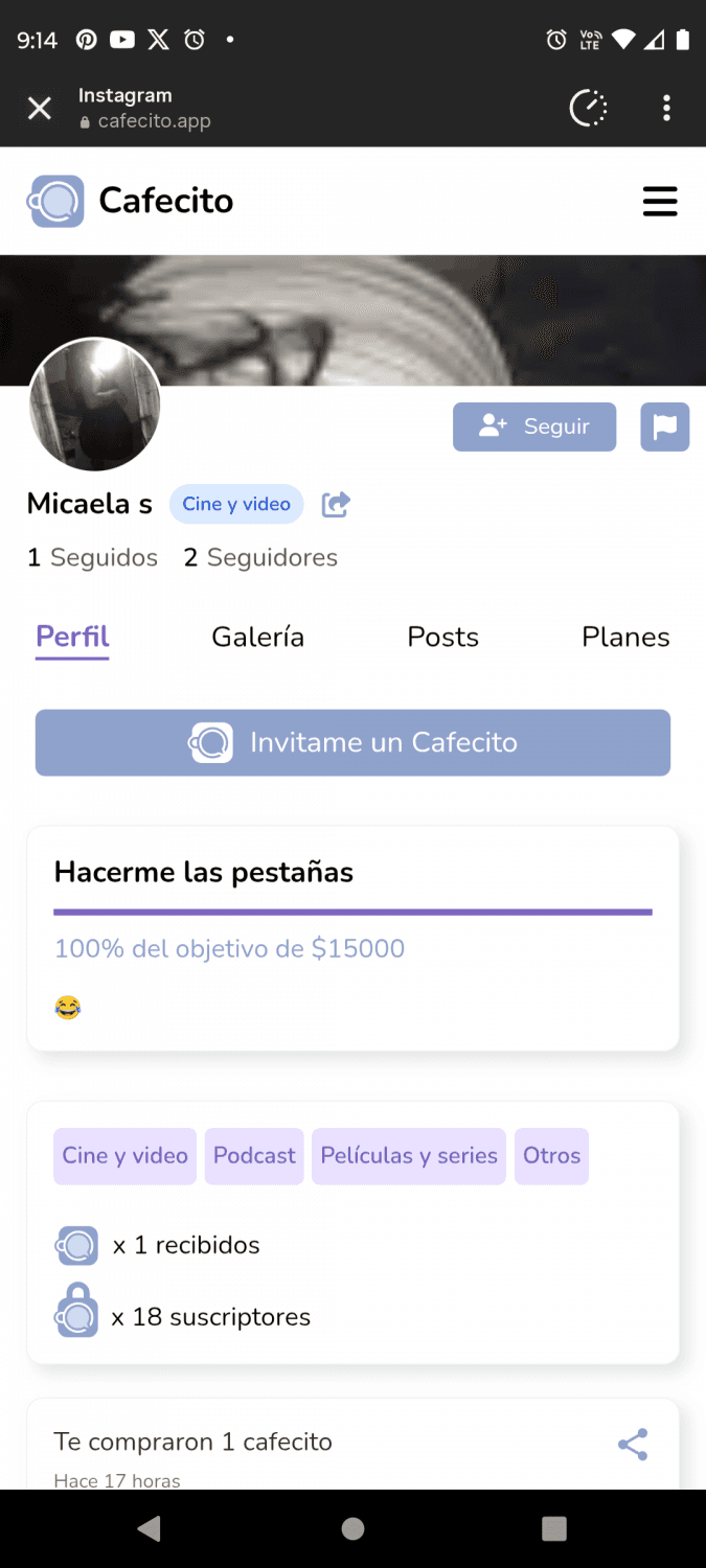 Click to view full size Nadie tiene algo de ella? Tetona de ig y tiene cafecitoooo