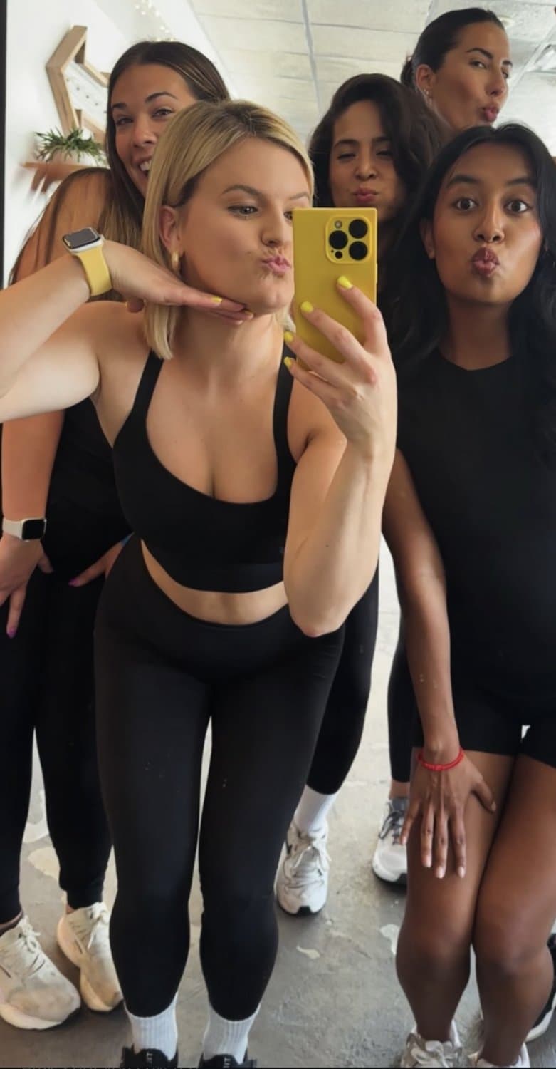 Click to view full size Hotty on a bike