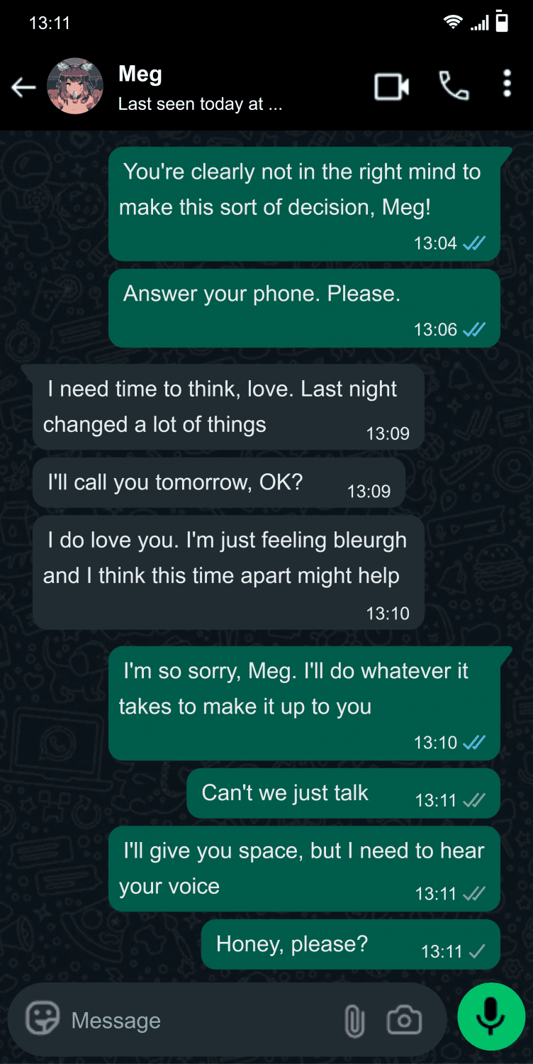 Click to view full size My girlfriend went to a Halloween frat party (2/3)