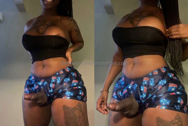 Click to view full size tsindiafrost ebony sexy shemale