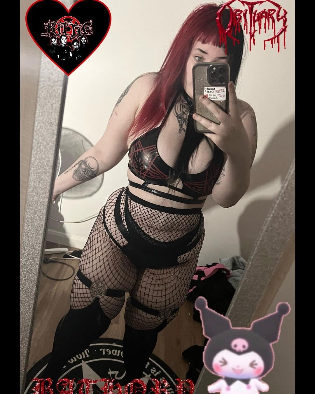 Click to view full size Hot alt BBW, does anyone have her nudes?