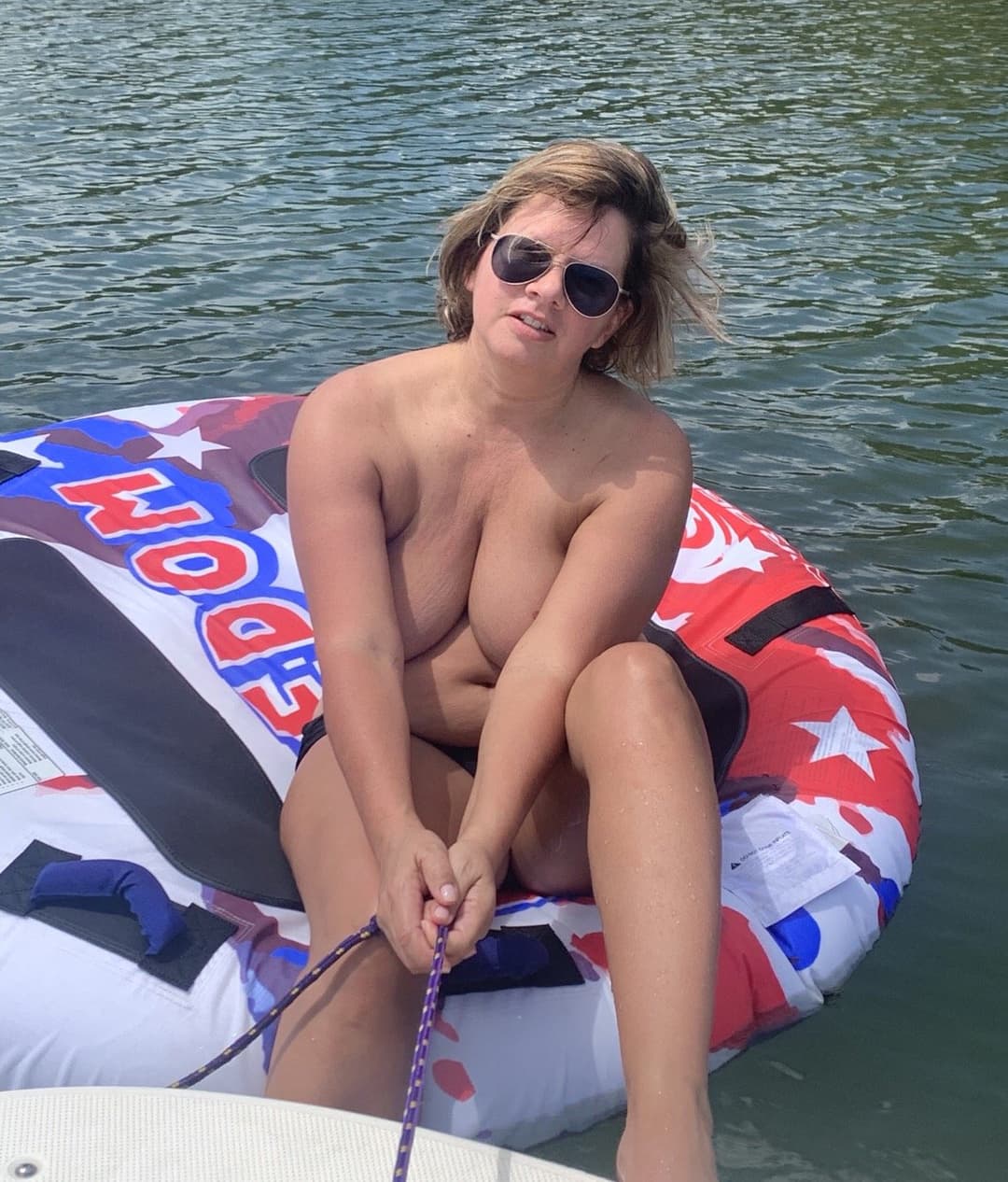 Click to view full size Public lake fun