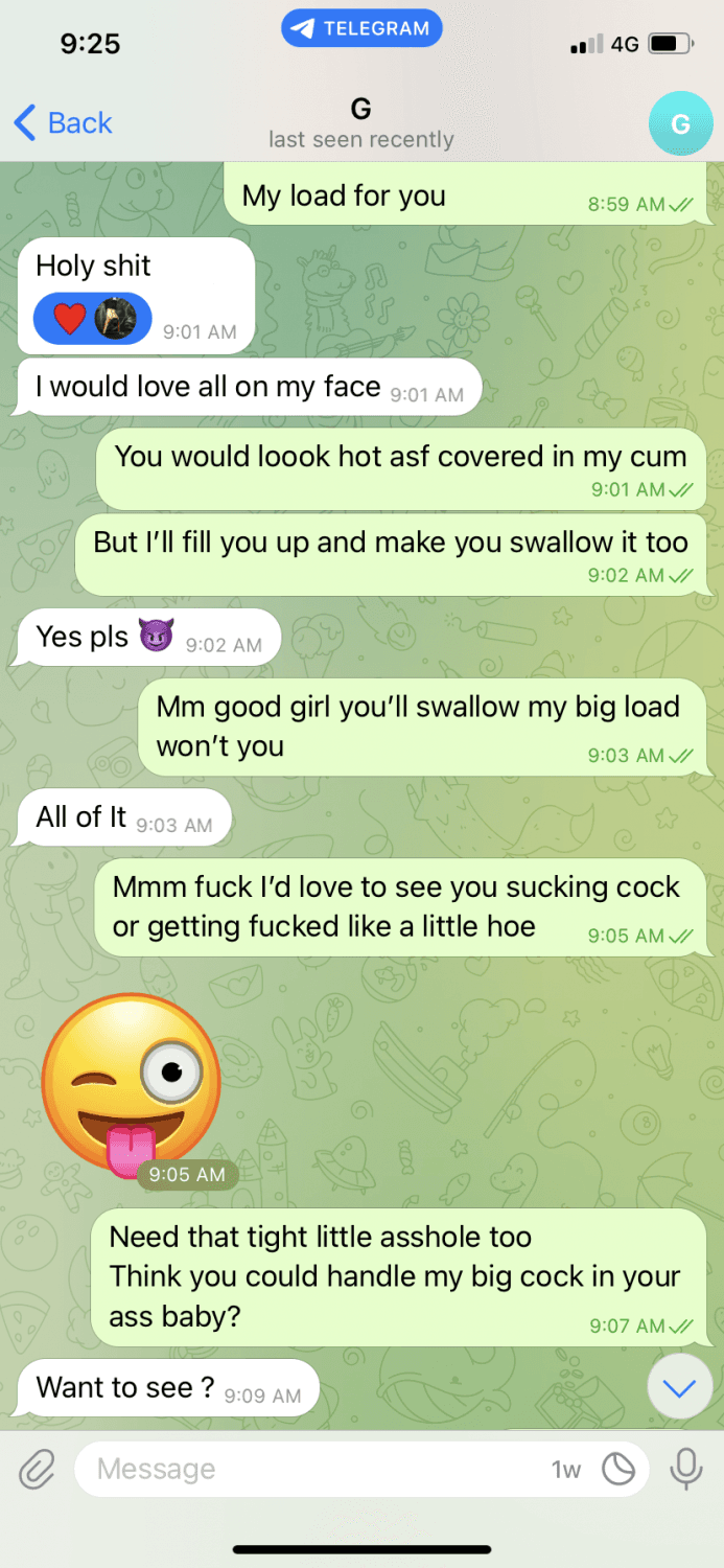 Click to view full size Cheating gf loyalty test fail kik lucass_43210 to test your girl