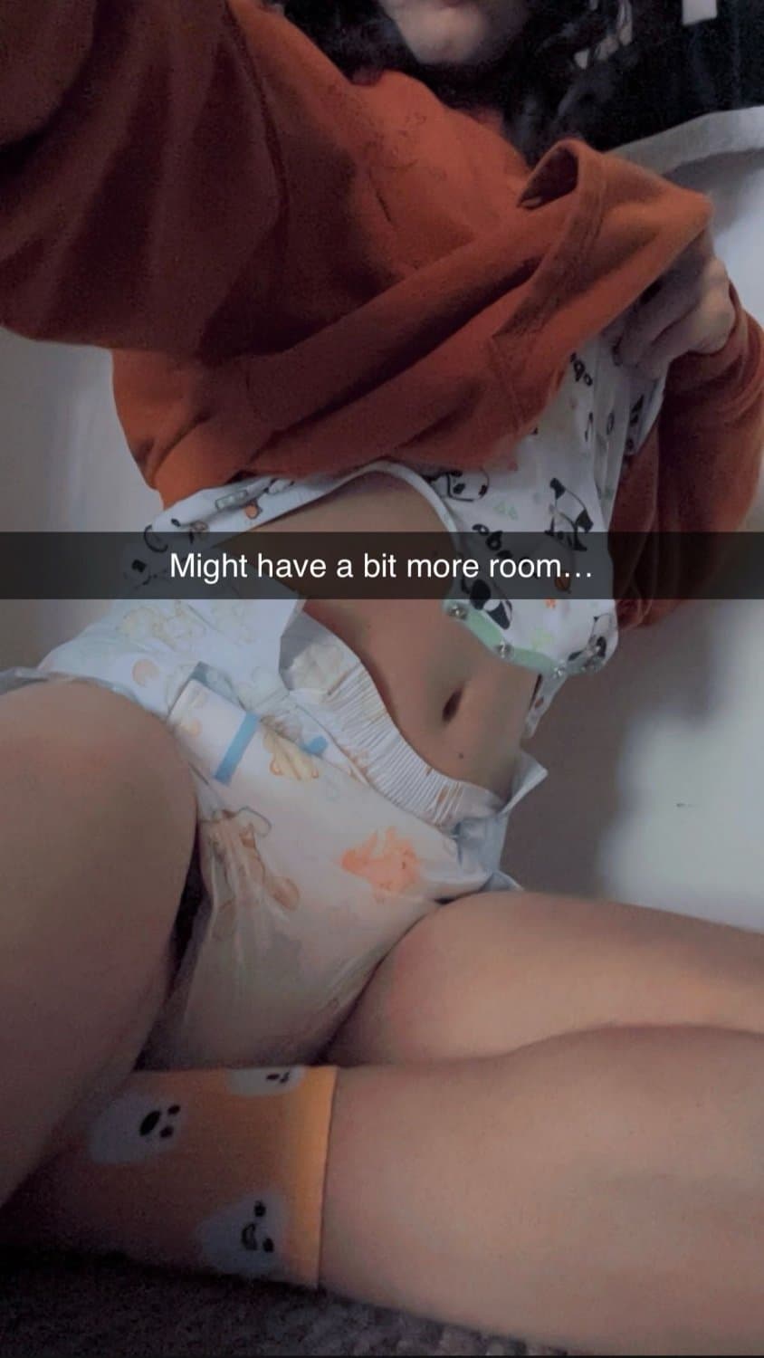 Click to view full size Shy emo girl secretly wears diapers