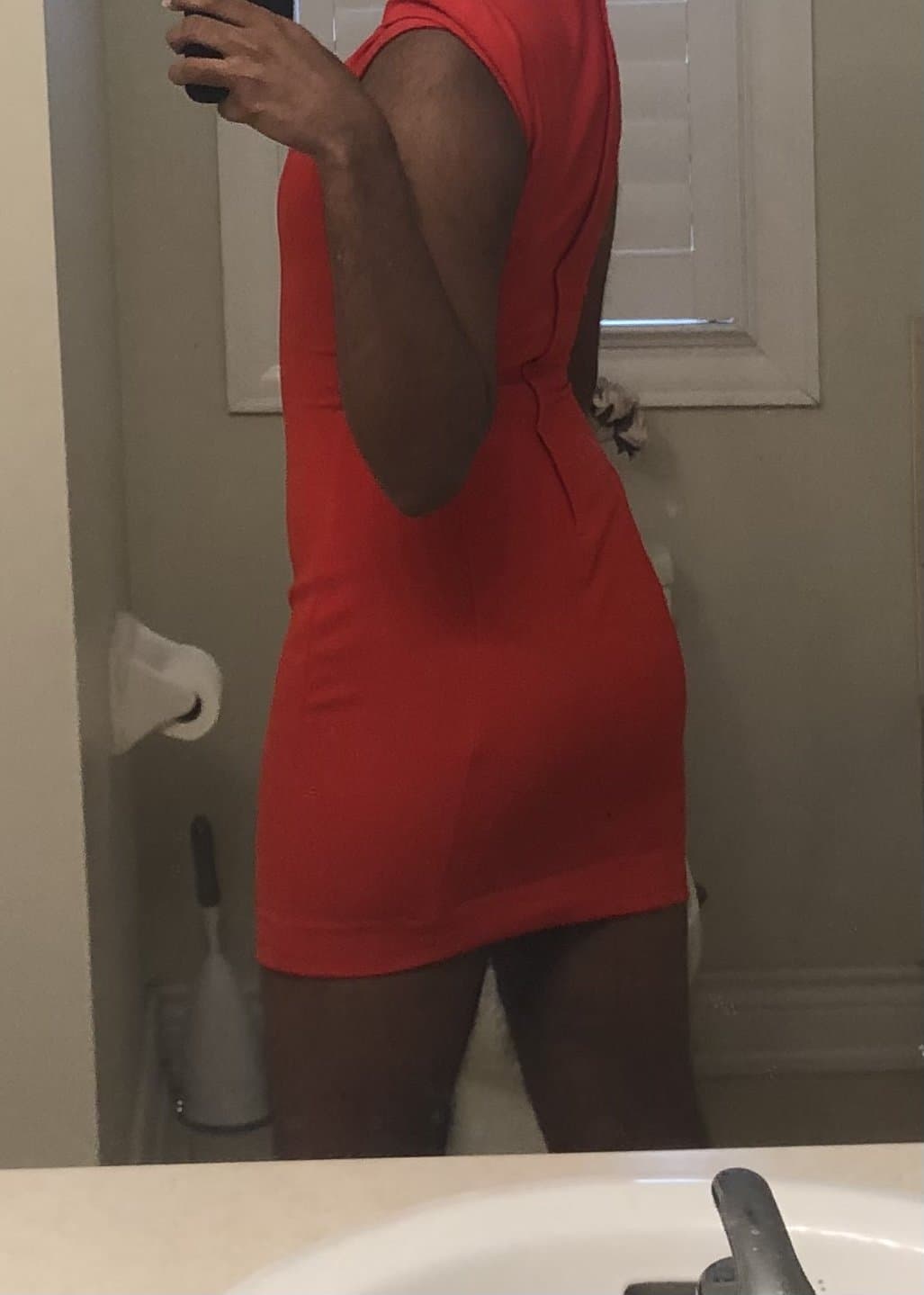 Click to view full size Brown femboy spanks himself