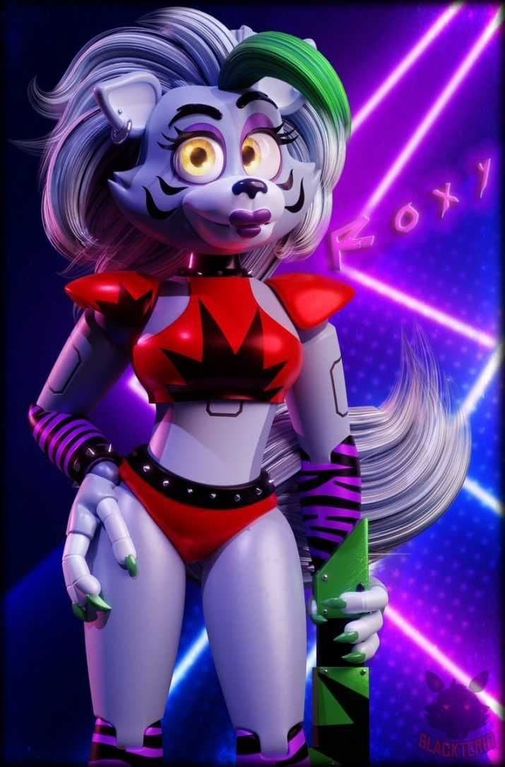 Click to view full size Toy chica e roxy